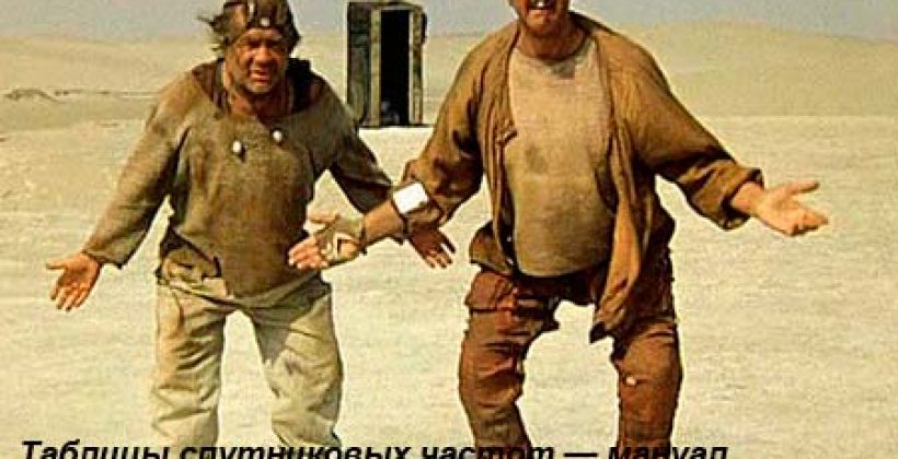 Таблицы частот спутникового телевидения — мануал по использованию